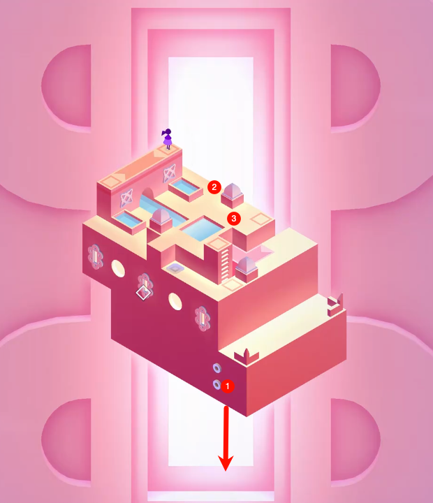 Narrow passage through dense root networks in the upper levels