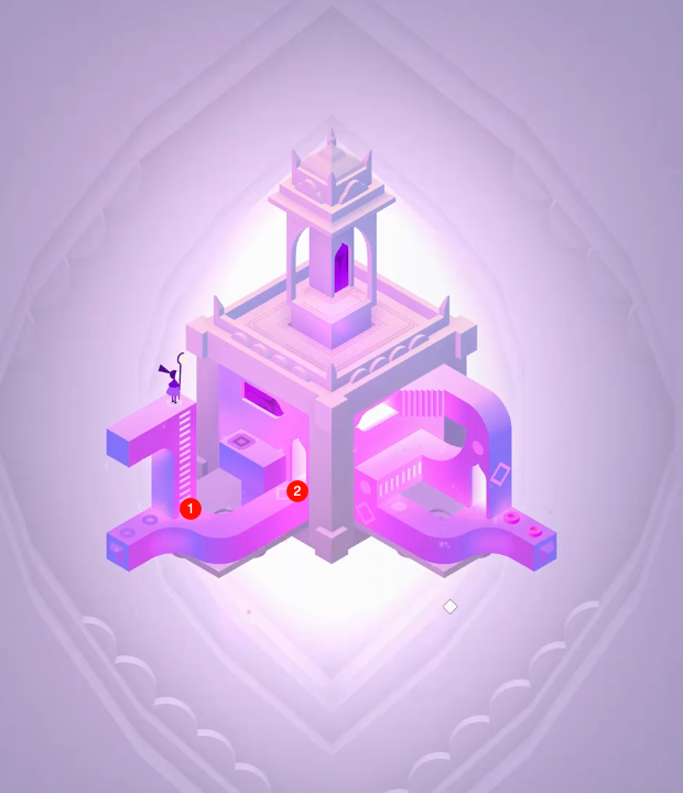 Inner ring of the root puzzle with the final alignment symbol