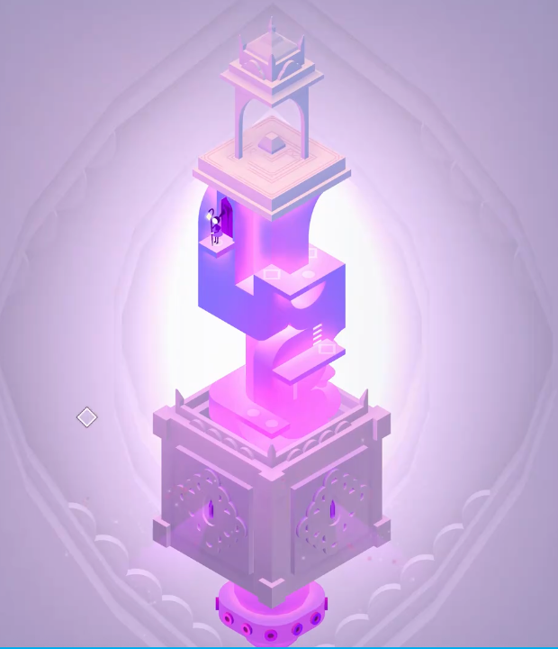 Series of platforms suspended by root tendrils in the vertical shaft